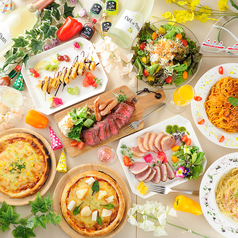 【完全貸切/カラオケ付】3時間飲放付◆全10品『ベーシック宴会プラン』4500円→4000円(写真)