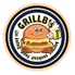 burger&guzzery GRILLB s グリルビーズのロゴ